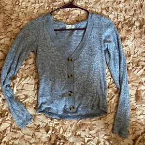 Women’s blue sweater